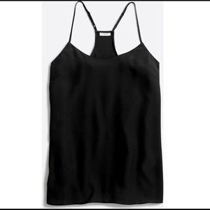 🖤 J. Crew Classic Black Racerback Camisole Tank
